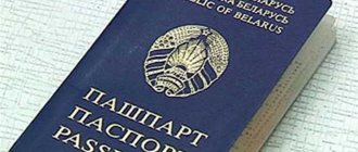 change of passport of a Belarusian director at the tax office